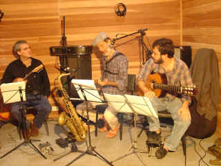 Sess�o de grava��o